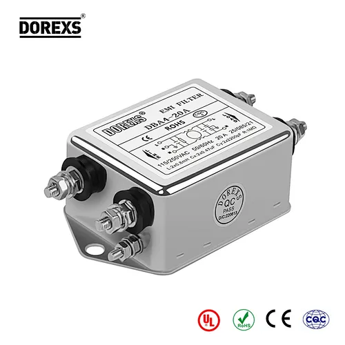 10-30A DC Оборудование постоянного тока Фильтр электромагнитных помех стандартной производительности